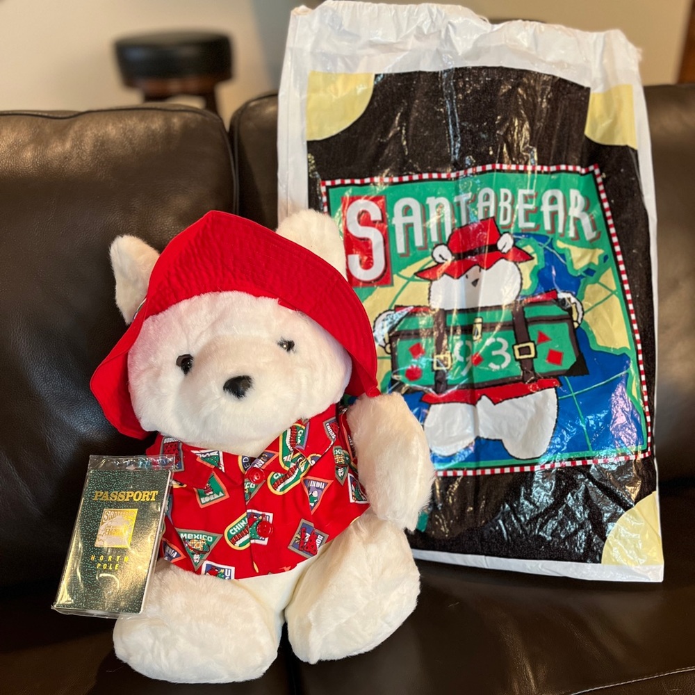 Tourist Santa Bear